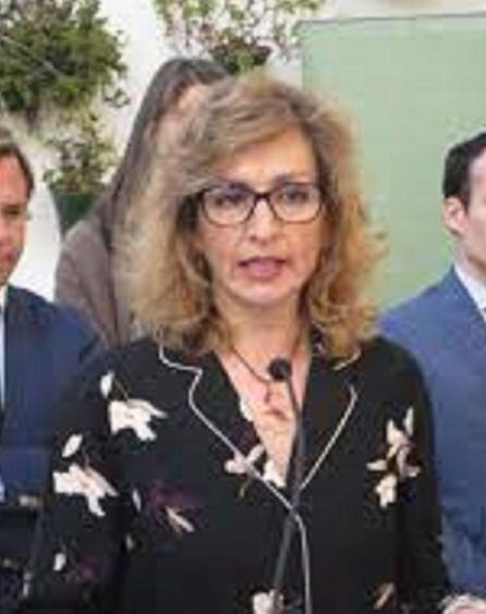 Inmaculada Troncoso en un acto de la Junta de Andalucía