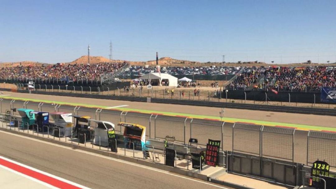 Circuito de Motorland en Alcañiz (Teruel)