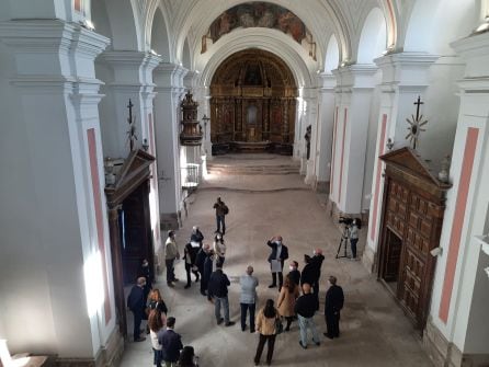 Interior de la iglesia de la Cuesta