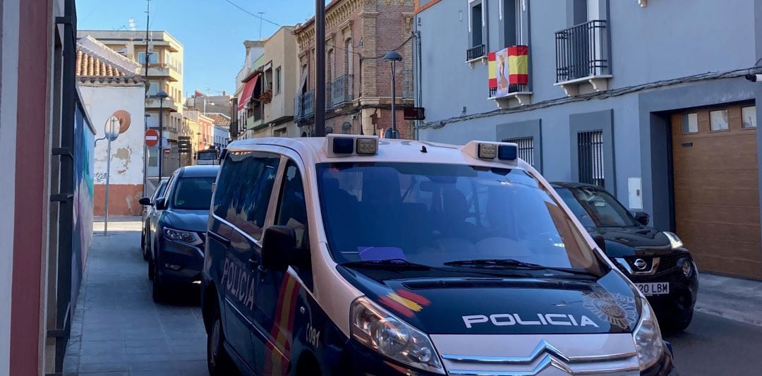 Imagen de archivo de un furgón de la Policía Nacional