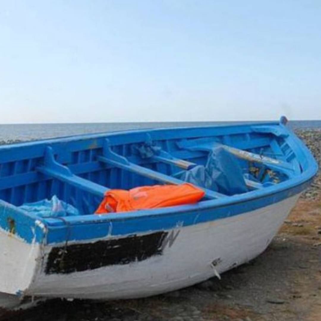 Patera arribada a las costas canarias. 
