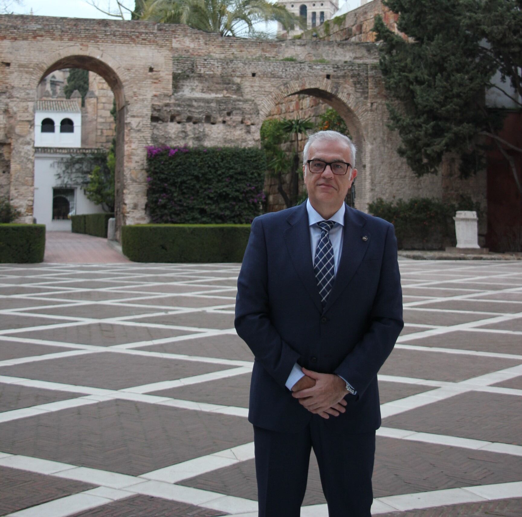 Fidel Astudillo, presidente de los veterinarios andaluces
