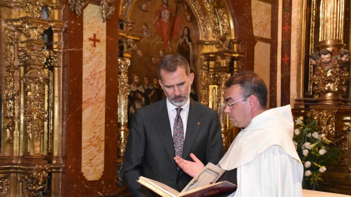 Felipe VI, en Ávila