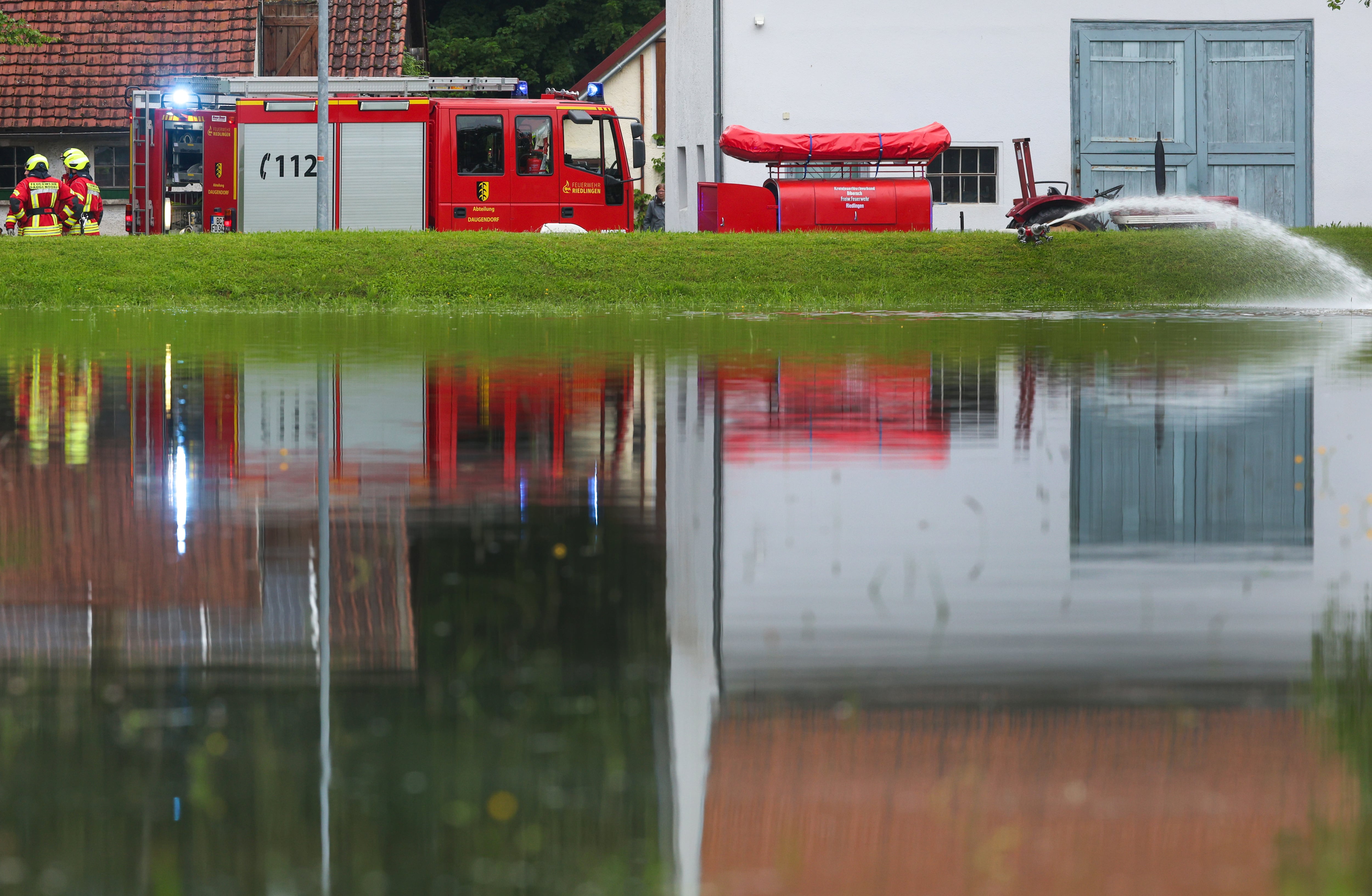 Inundaciones en Baden-Württemberg. (Photo by Thomas Warnack/picture alliance via Getty Images)