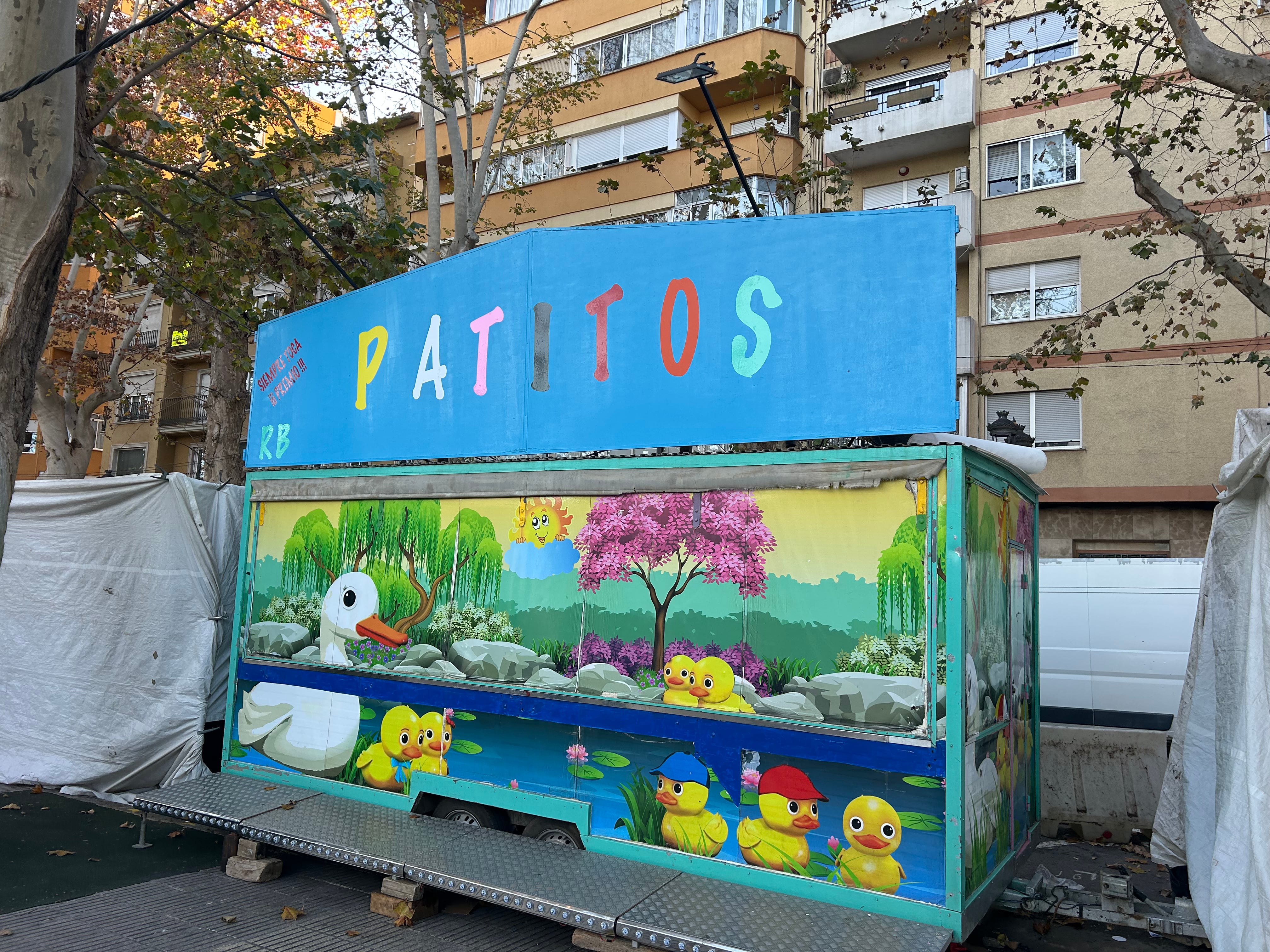 Una de las atracciones de Almazán en Xàtiva, ya rehabilitada tras la DANA. Fuente: Radio Xàtiva Cadena SER