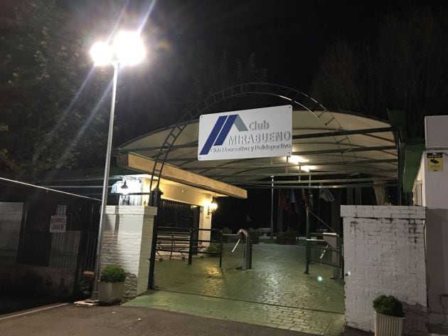 Instalaciones del Club Mirabueno tras el desalojo