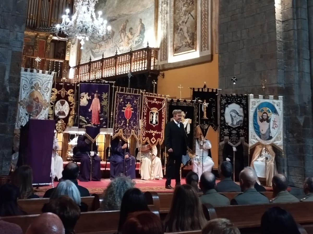 La Semana Santa en Jaca echa a andar (dentro vídeo resumen del pregón)