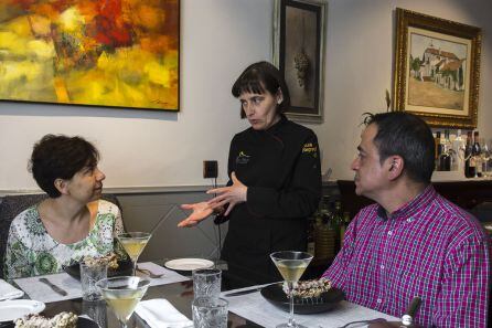 Belén García en el Mesón Octavio