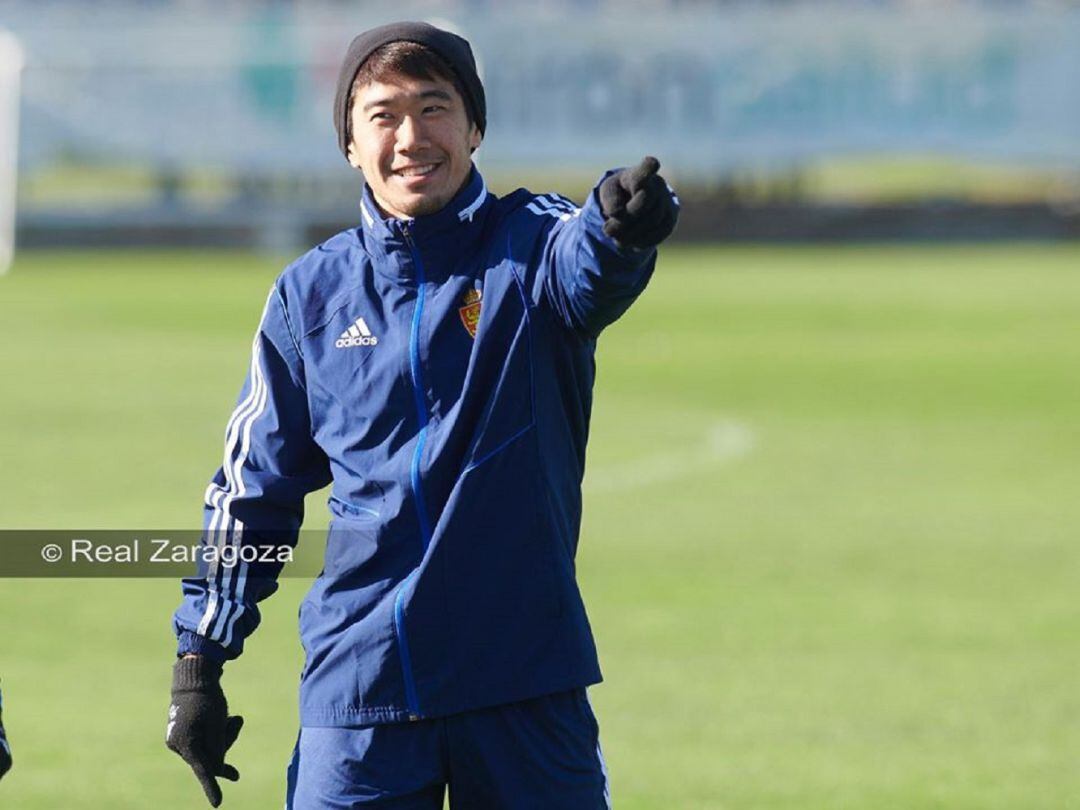 Shinji Kagawa en la Ciudad Deportiva