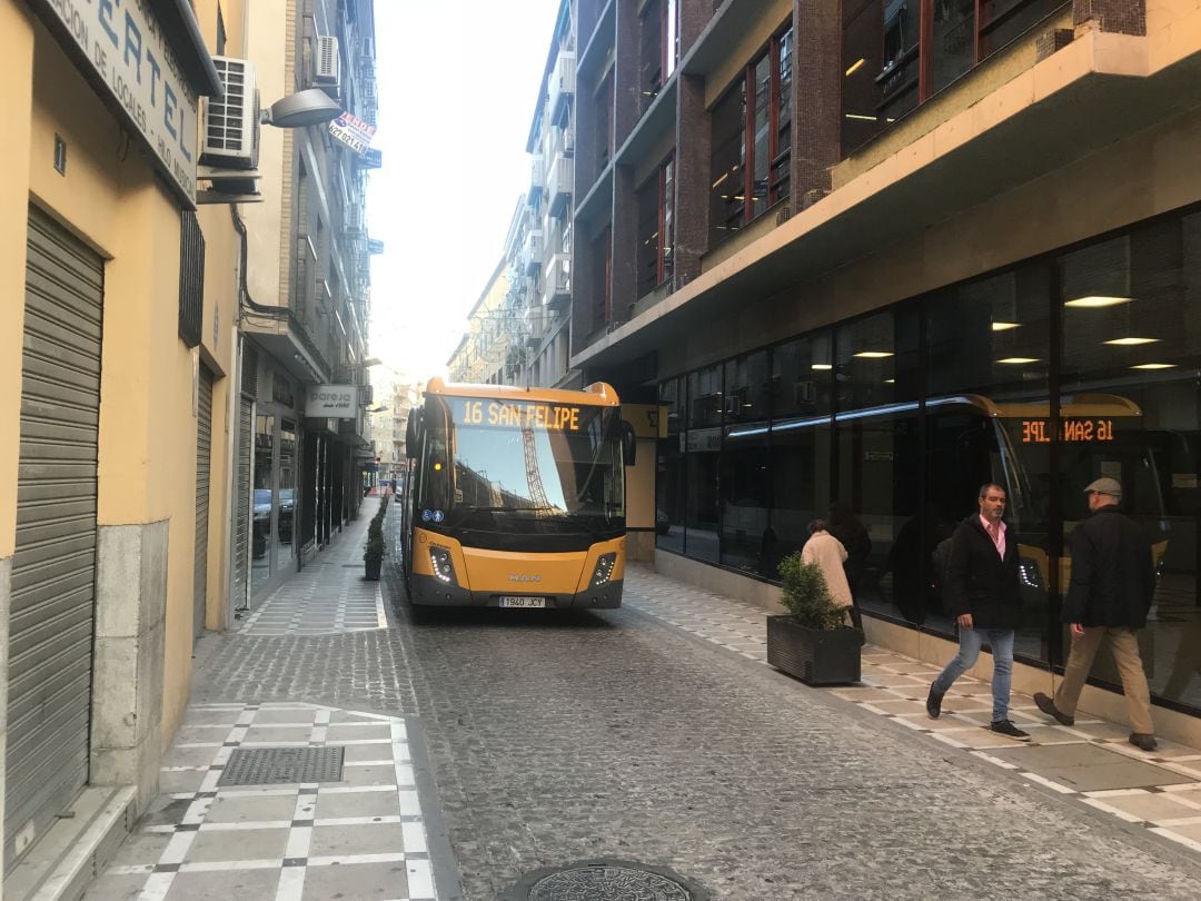 Autobús urbano de Jaén.