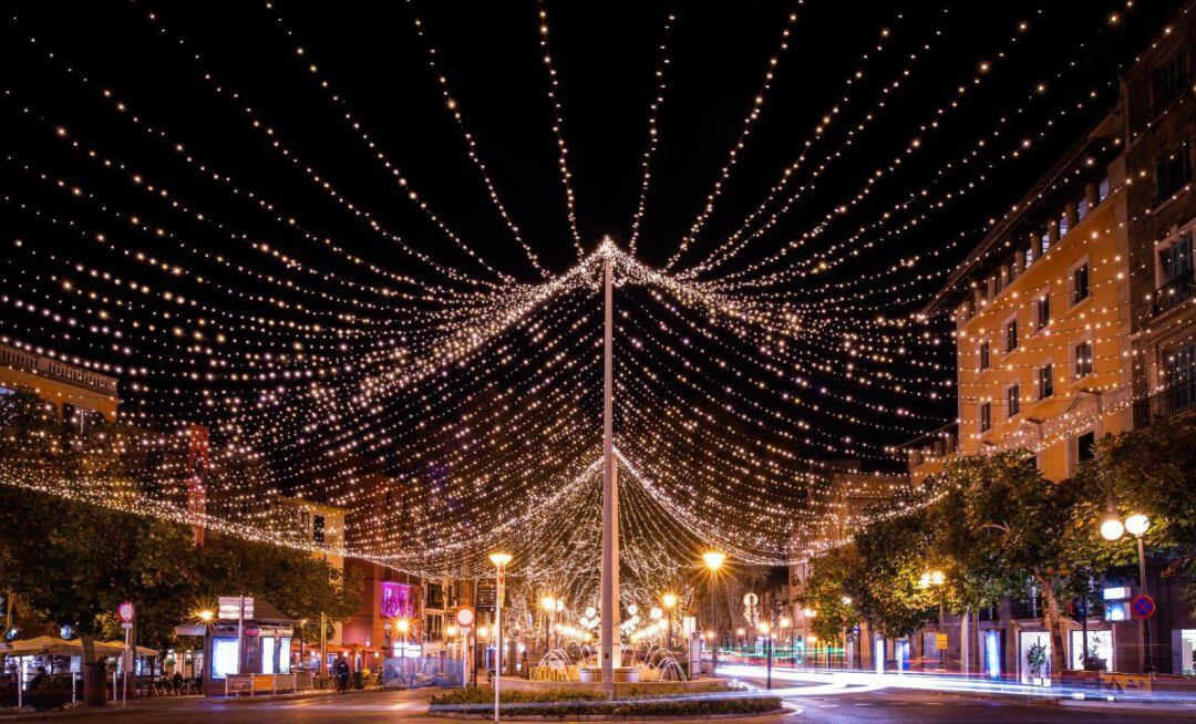 Luces de Navidad en Palma. CORT