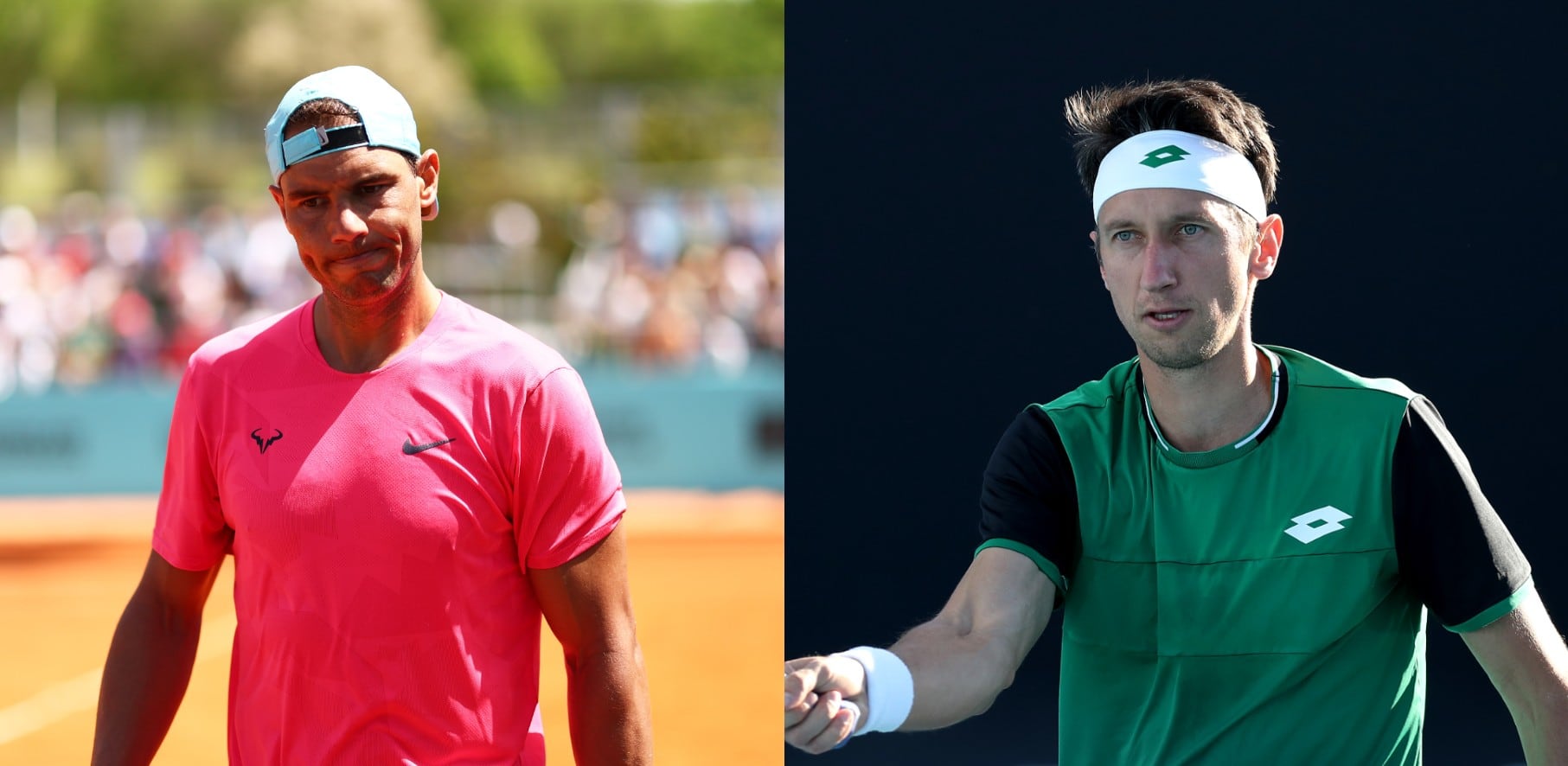 Rafa Nadal, tenista español, y Sergiy Stakhovsky, extenista ucraniano