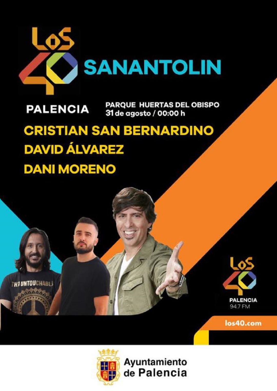 LOS40 SANANTOLÍN vuelve a Palencia