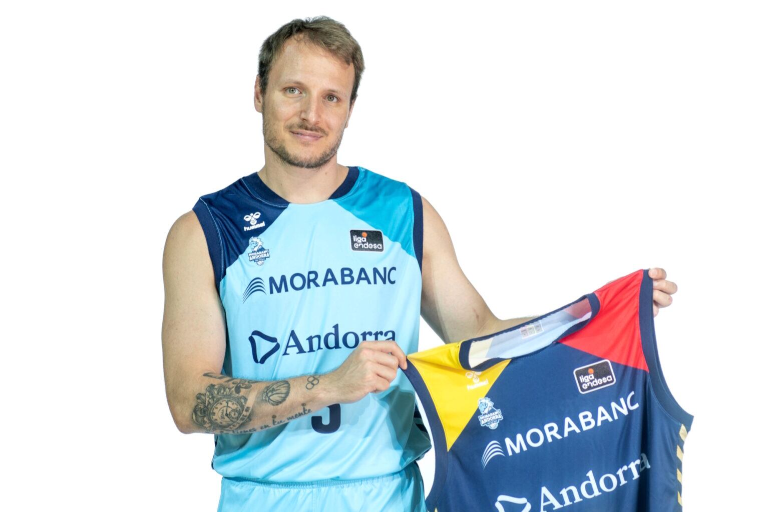 Presentació de les noves equipacions del MoraBanc Andorra.
