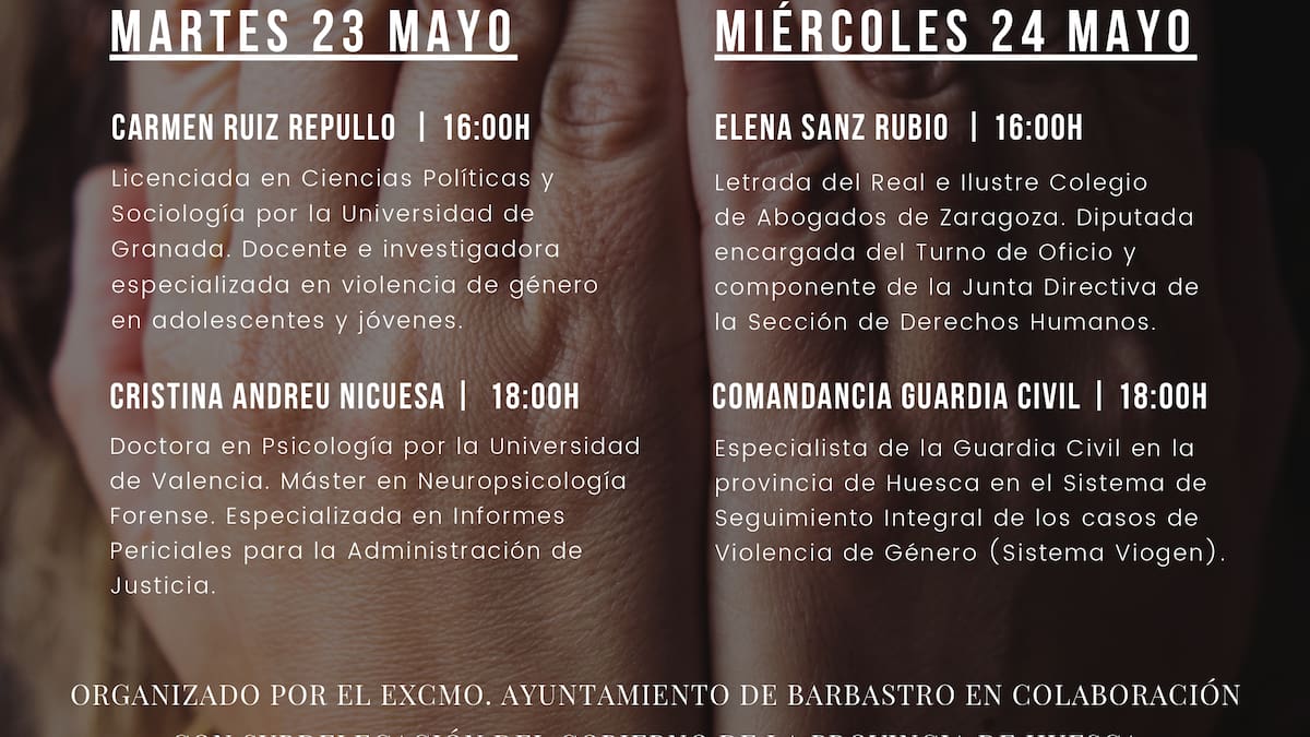 Entrevista con Minerva Muñoz, miembro de la Unidad Vio-Gen de la Policía Local de Barbastro