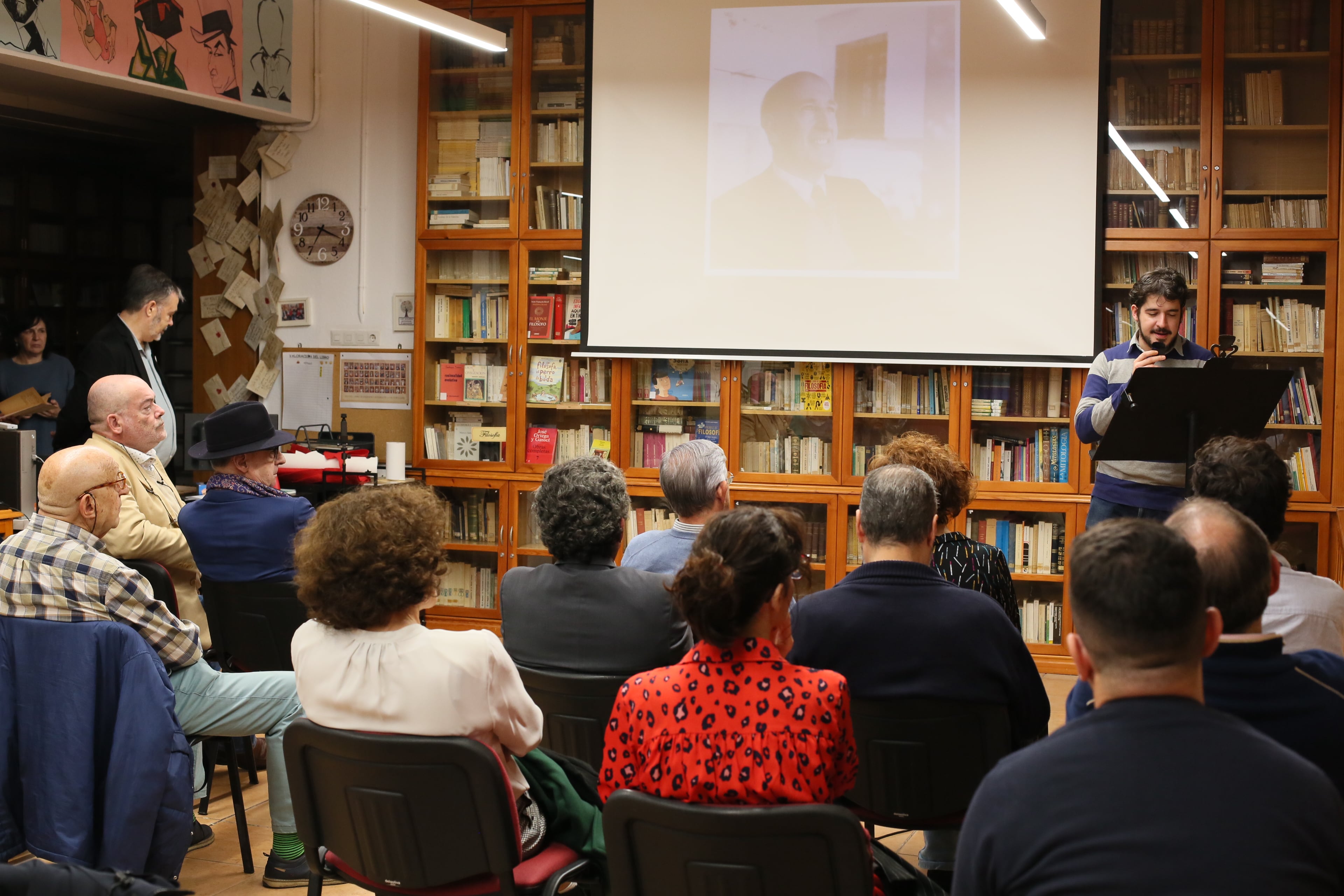 La lectura y proyección de las primeras imágenes del documental tuvieron lugar este martes en Málaga