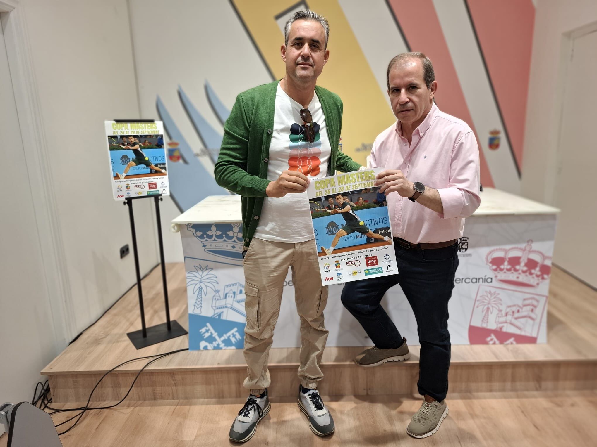 Presentación Copa Masters de Tenis en Don Benito