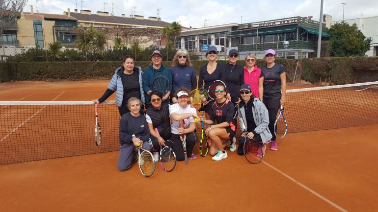 Equipo veteranas + 40 del Club de Campo de Elda