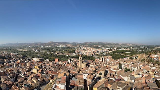 Vista aérea de Fraga