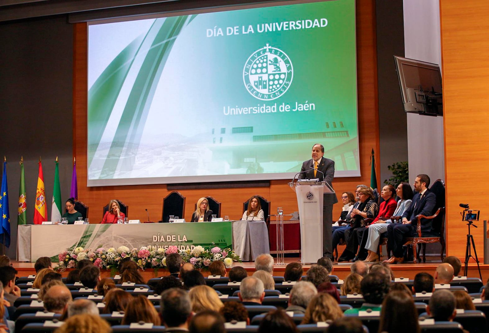 Acto de celebración del día de la Universidad