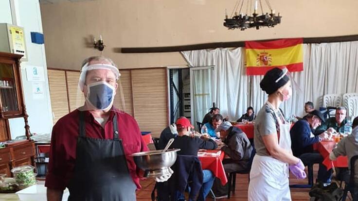 Entrevista Antonio Moyá sobre el comedor de la Asociación Social La Prosperidad