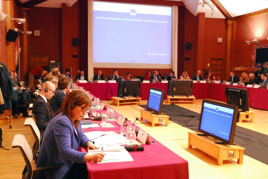 Reunión en el Ceneam de Valsaín de representantes medioambientales de los países de la Unión Europea