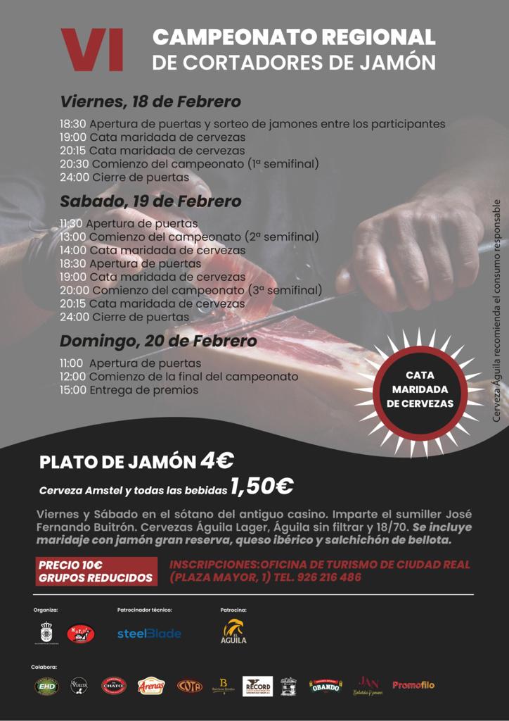 Programa Campeonato Cortadores de Jamón