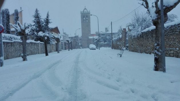 Santa Coloma de Queralt a primera hora del matí