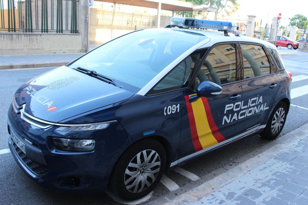 Vehículo de la Policía Nacional