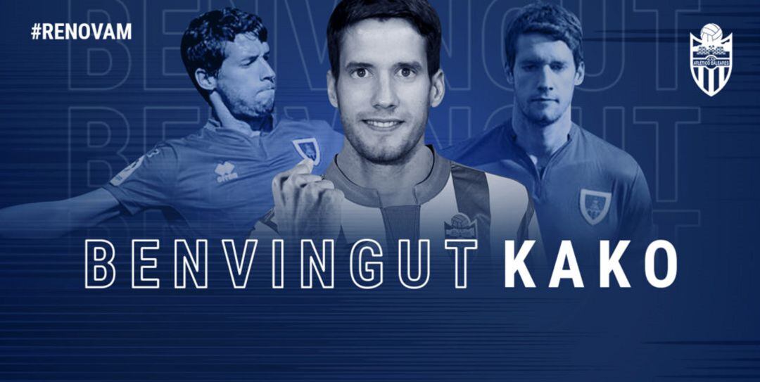 Kako, nuevo jugador del Atlético Baleares.