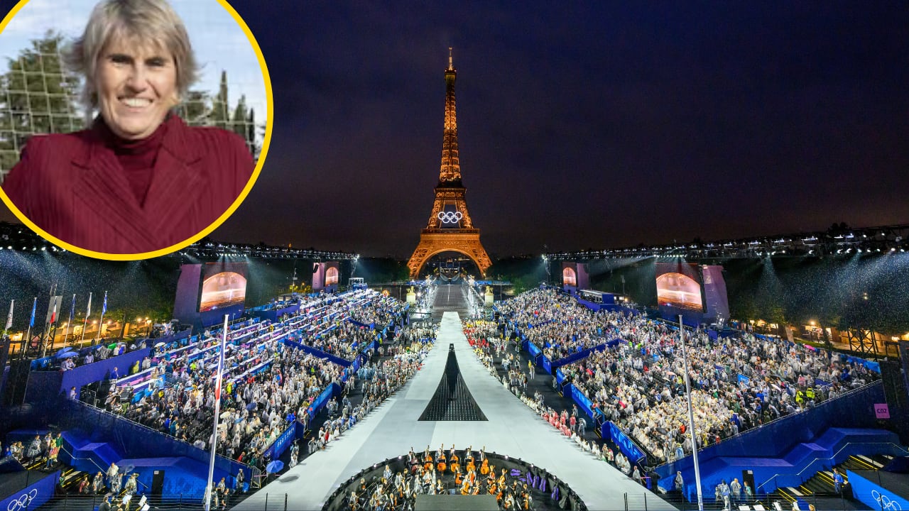 Paloma del Río se moja con la ceremonia inaugural de París 2024: &quot;Creo que los deportistas no están disfrutanto tanto como en un estadio&quot;