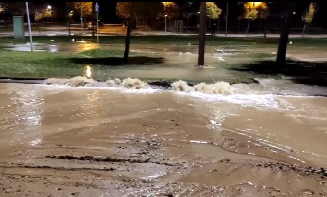 Reventón del &#039;anillo mil&#039; en el barrio de Villa de Prado