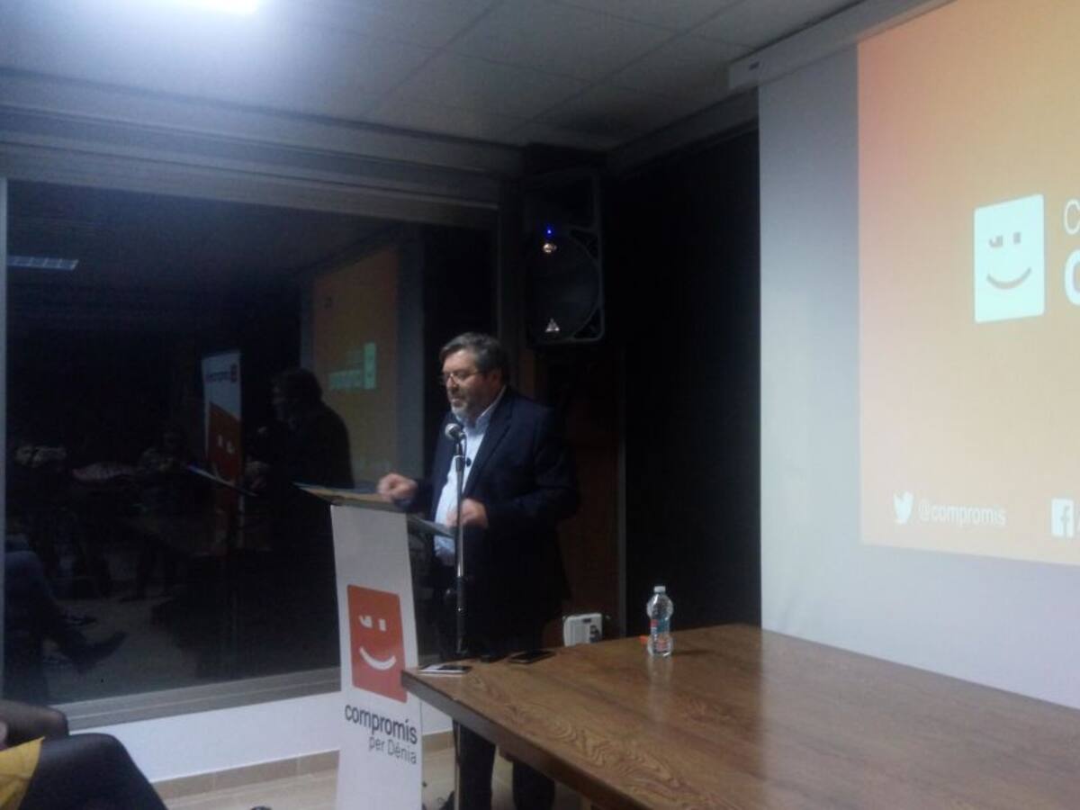 Rafa Carrió: "Sé que estoy plenamente preparado para ser el próximo alcalde de Dénia"