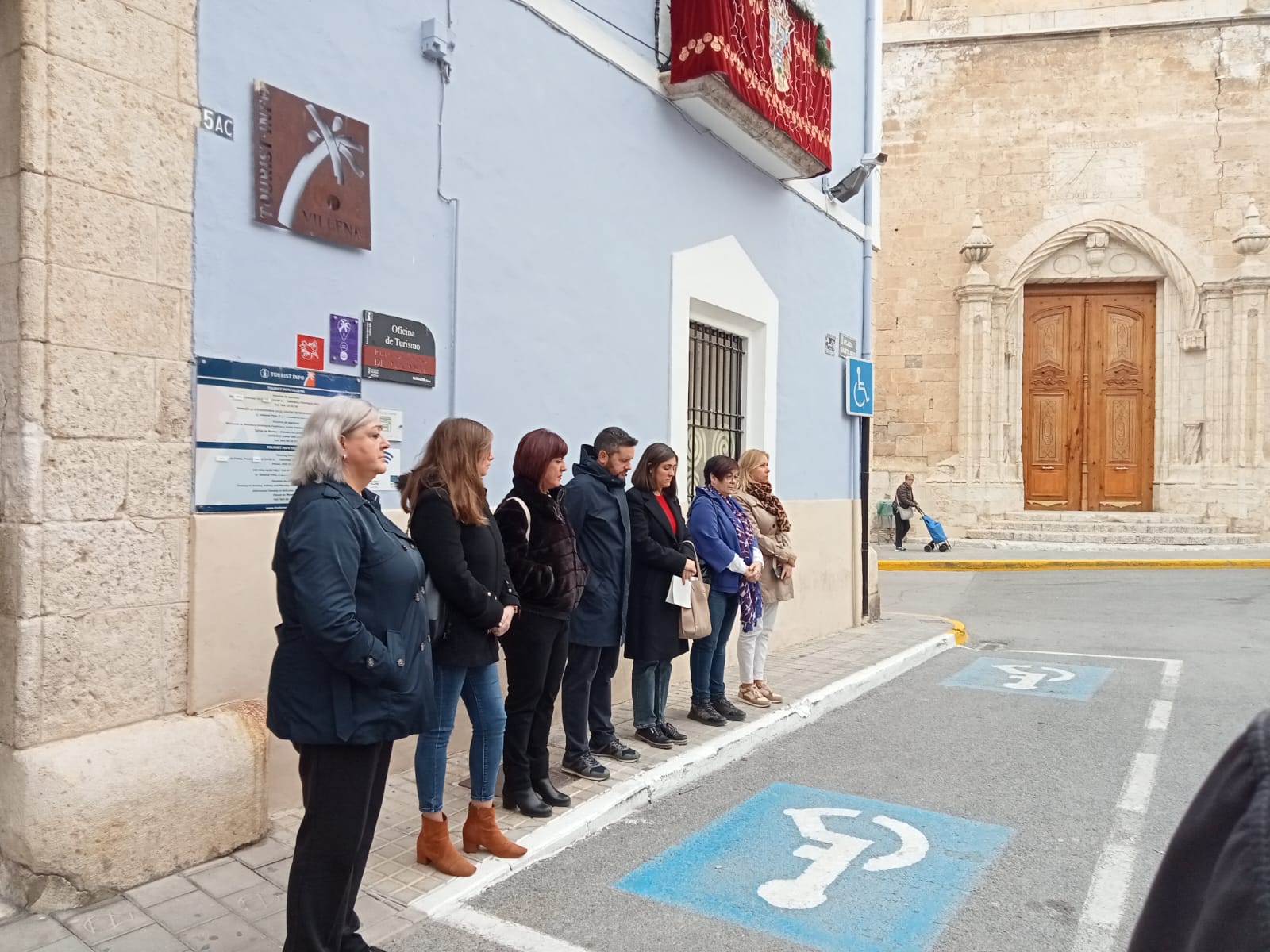 Concejales asistentes al acto