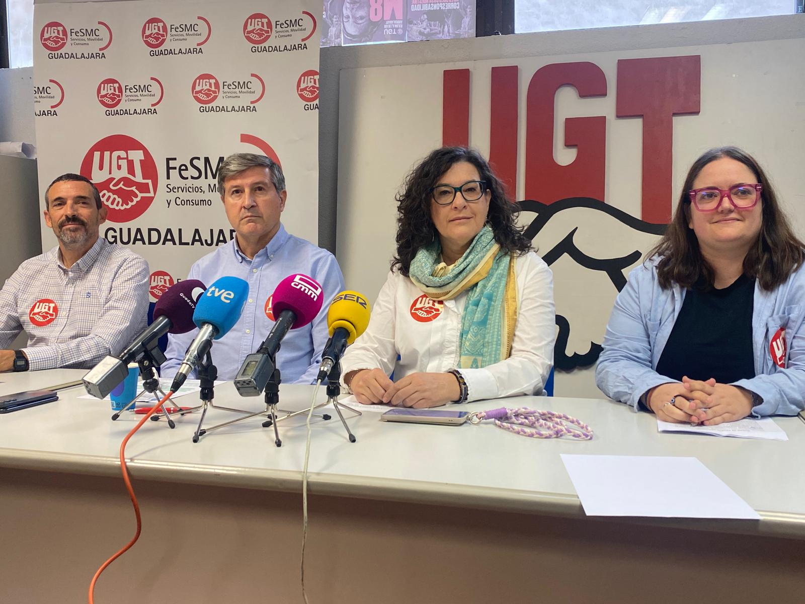 Responsables de UGT CLM