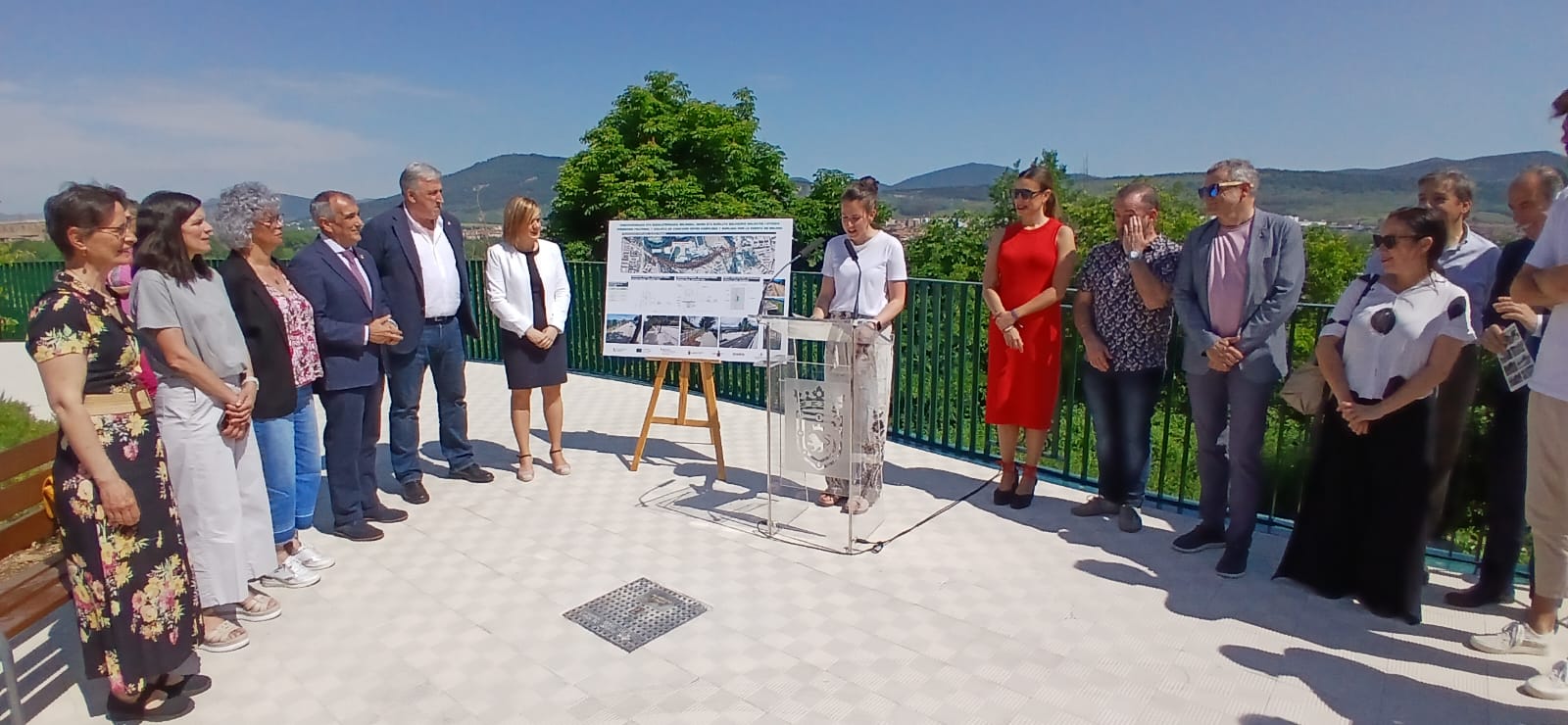 Inauguración del carril bici de Beloso.