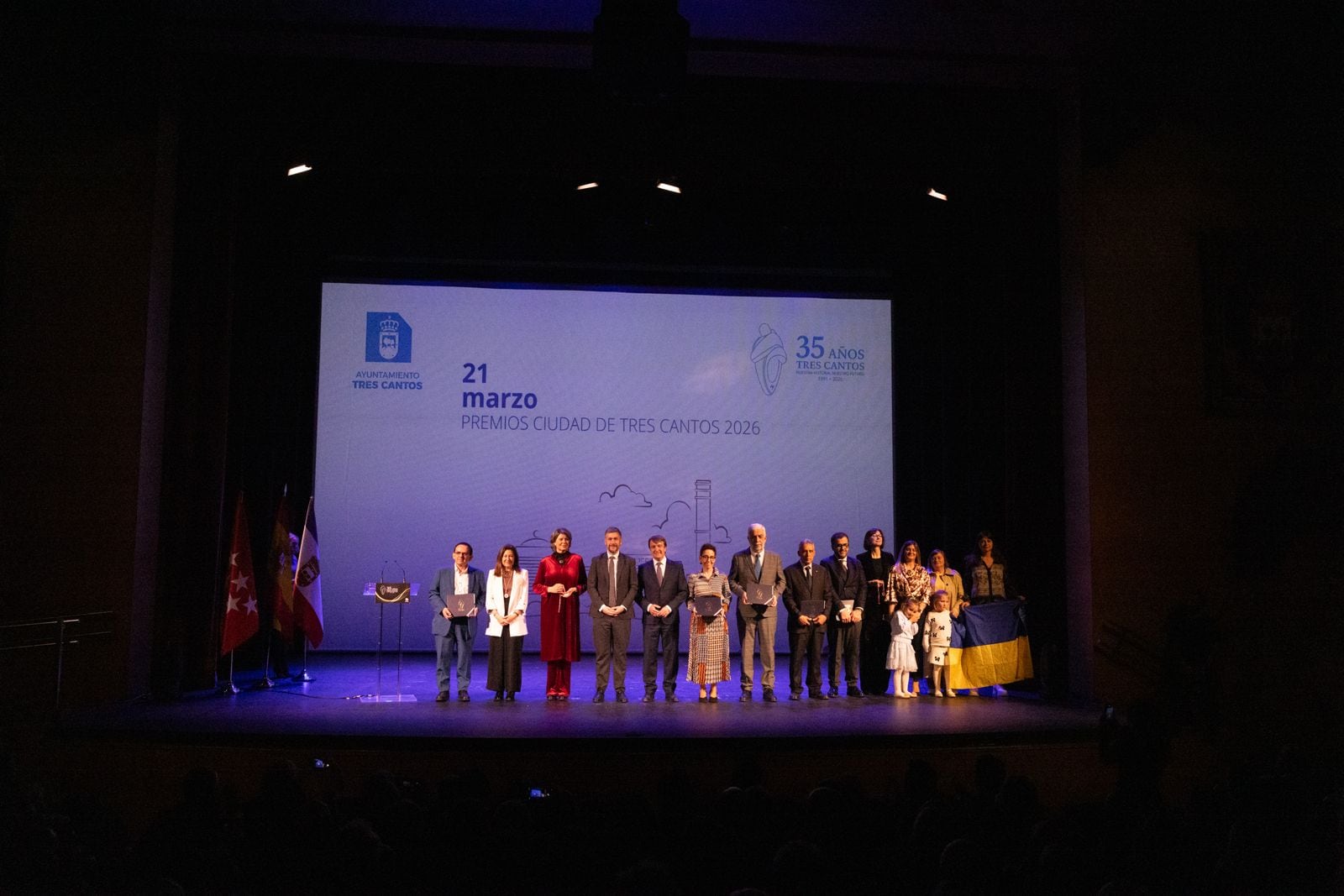 Ganadores de los Premios Ciudad de Tres Cantos 2026