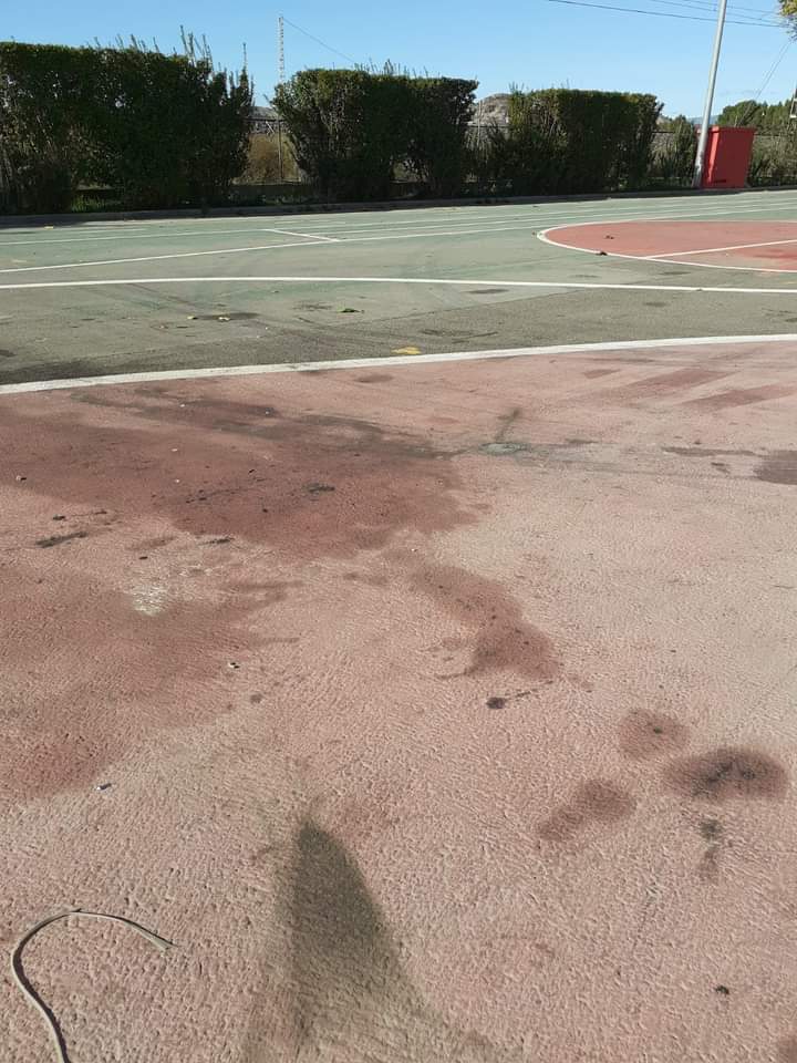 Pavimento del recinto ferial