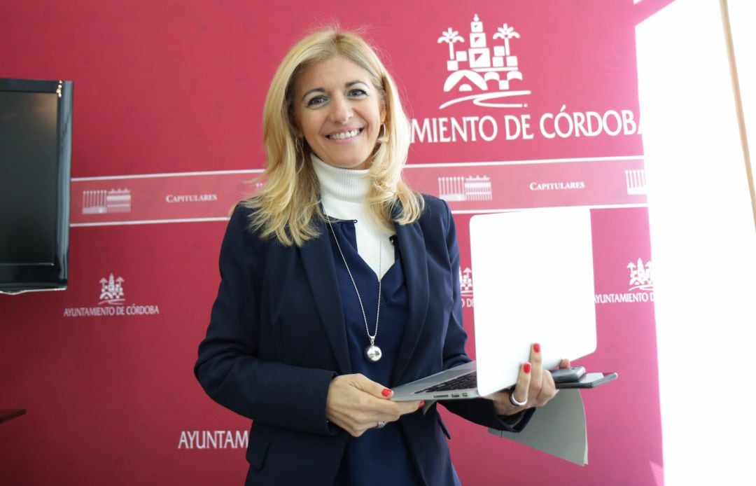 La delegada de Transformación Digital del Ayuntamiento de Córdoba, Lourdes Morales