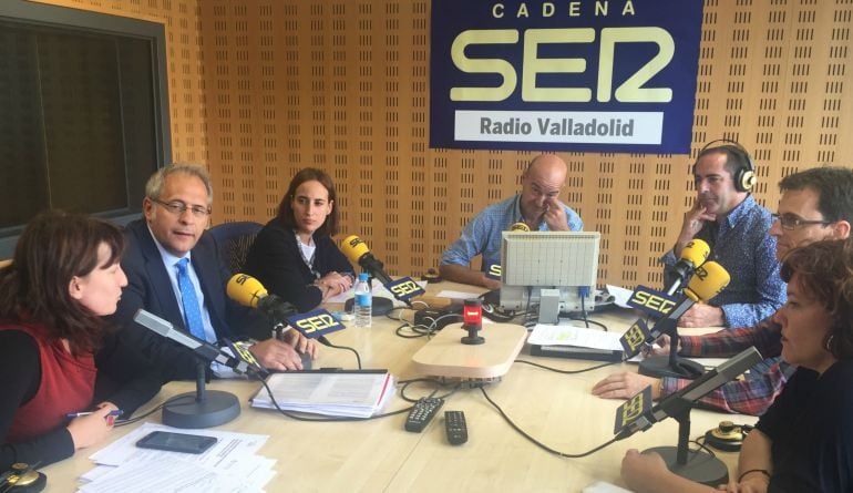 Primera Junta de Portavoces de la temporada en los estudios de la Cadena SER