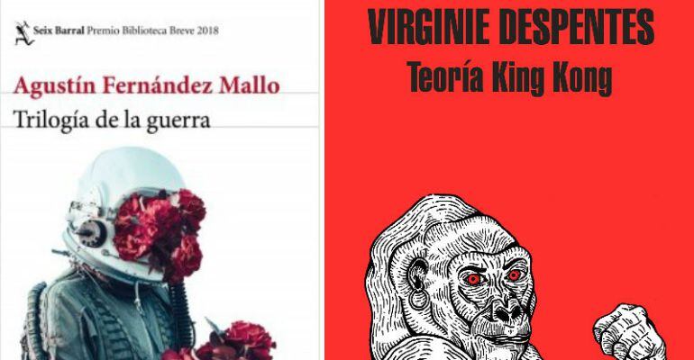 Portadas de `Trilogía de la guerra´ y `Teoría King Kong´