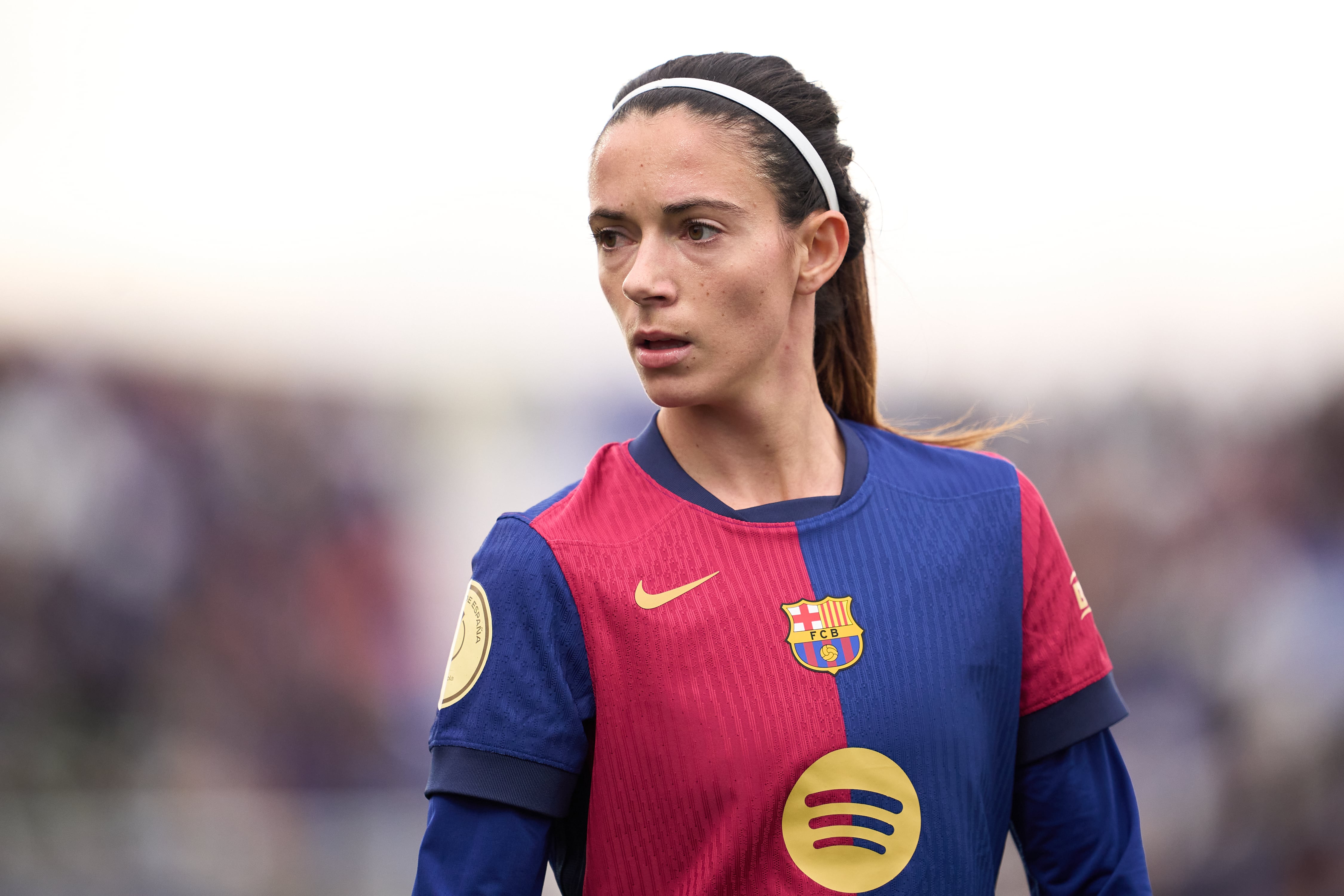 Aitana Bonmatí, en la final de la Supercopa de España con el FC Barcelona