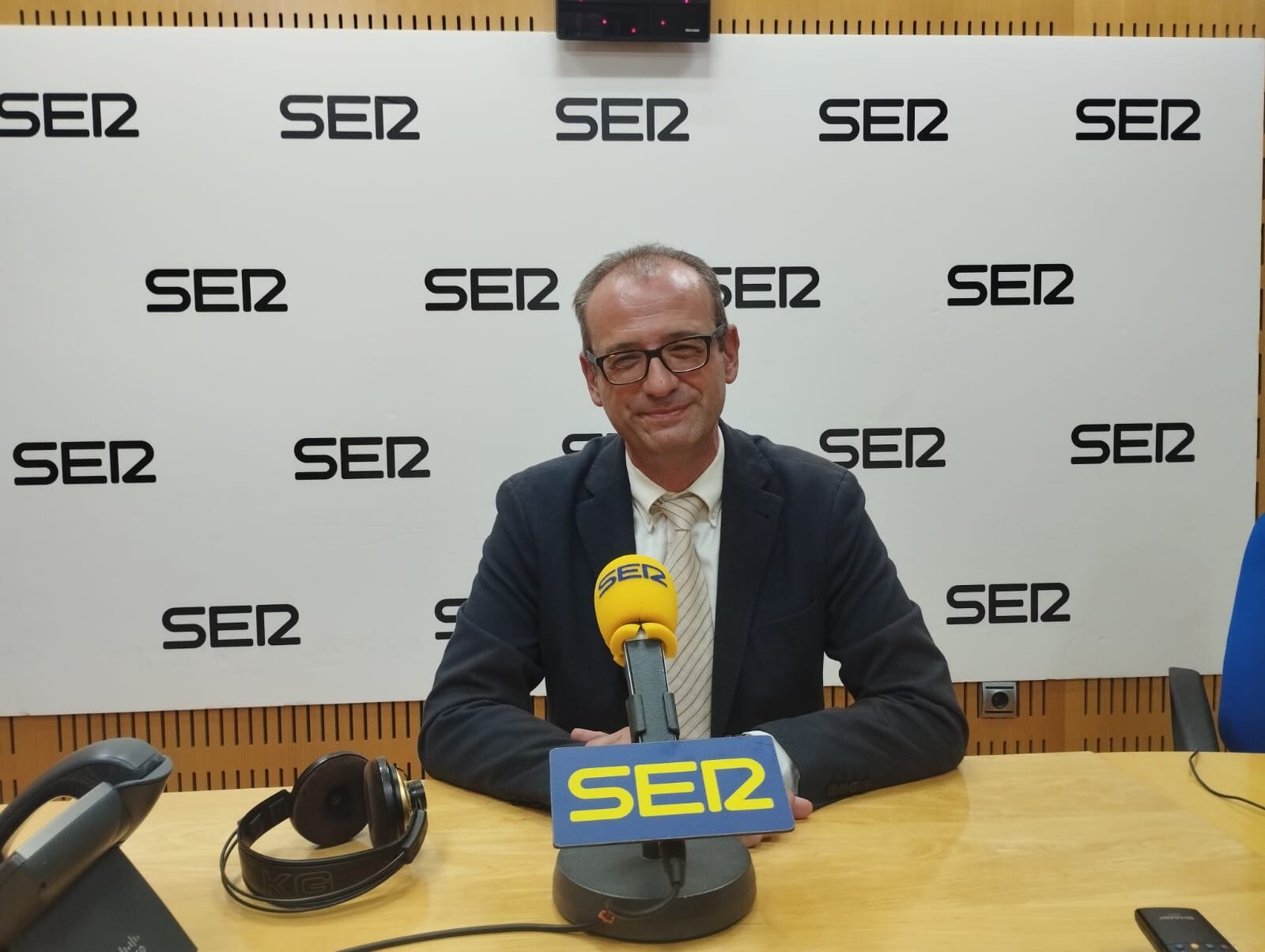 El consejero de Educación, Formación Profesional y Empleo, Víctor Marín, en La Ventana de la Región de Murcia