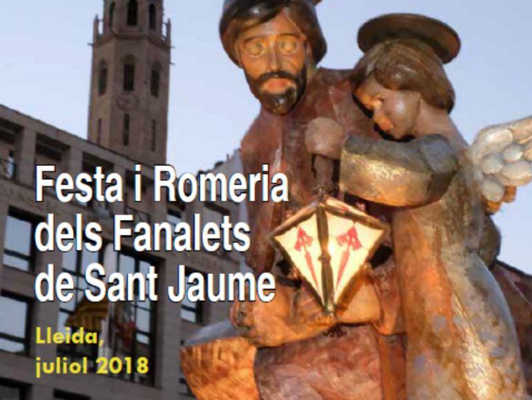 La festa dels Fanalets de Sant Jaume, molt seguida a la ciutat de Lleida.