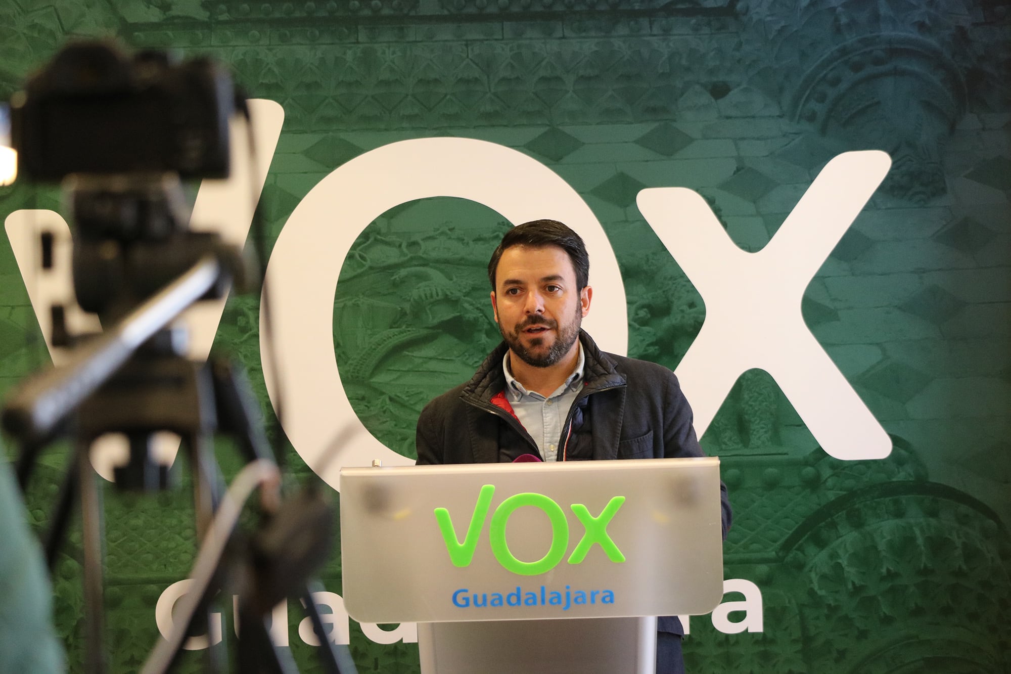 Iván Sánchez, presidente de Vox en Guadalajara