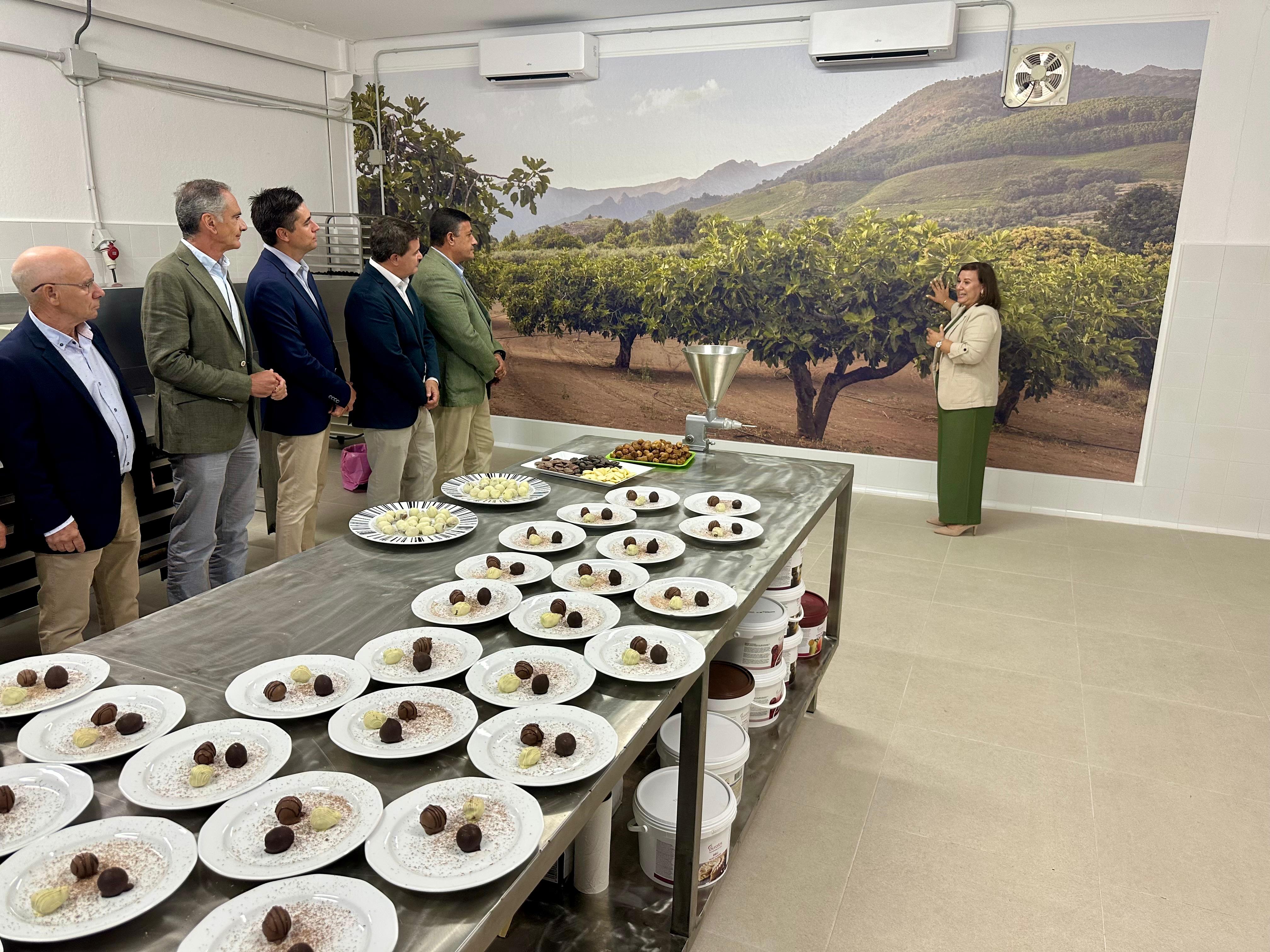 Presentación del bombón Higo de Gredos