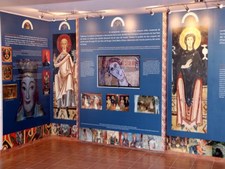 El centre d'interpretació aprofundeix en els detalls del romànic pirinenc.