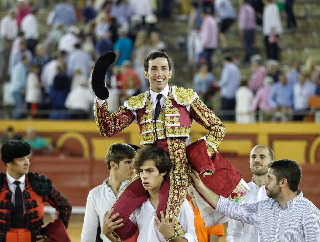 David de Miranda a nombros en la Plaza de toros de Algeciras