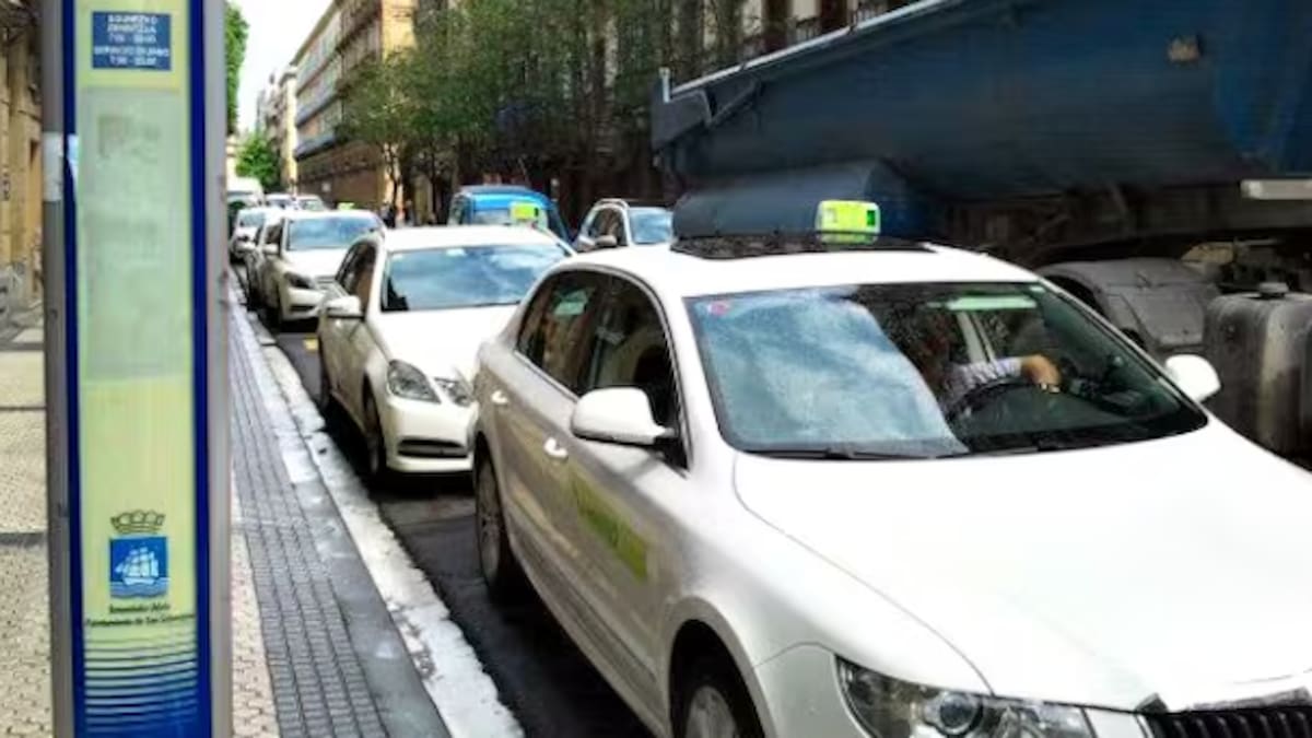 Dos detenidos en San Sebastián por amenazar con un cúter a un taxista y robarle las llaves del vehículo