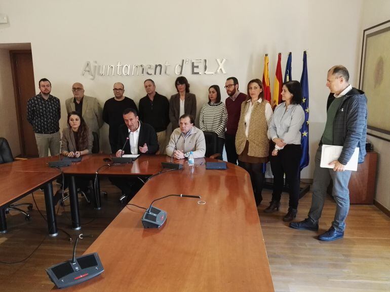 Todos los miembros del nuevo gobierno local